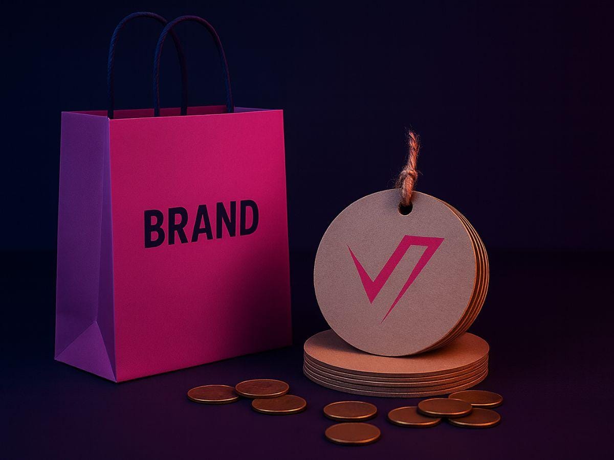 Branding bem trabalhado aumenta a percepção de valor e gera mais vendas.
